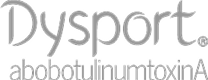 Dysport logo with abobotulinumtoxinA text